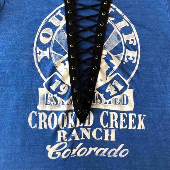 Furst Of A Kind Lace Up Graphic Tee - Picture 4 of 4